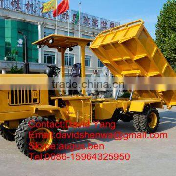 articulated dump truck