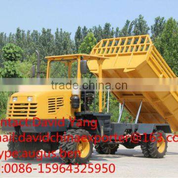 Shenwa self dumping articulated dump truck