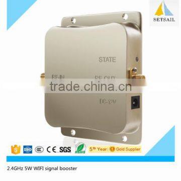 802.11b/g/n 1000mW 5W 2.4GHz WIFI Signal Booster ( 2.4G WIFI Signal Amplifier For WLAN )