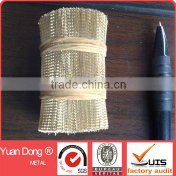 60mm brass brush wire / Stainless steel wire for industrial brush