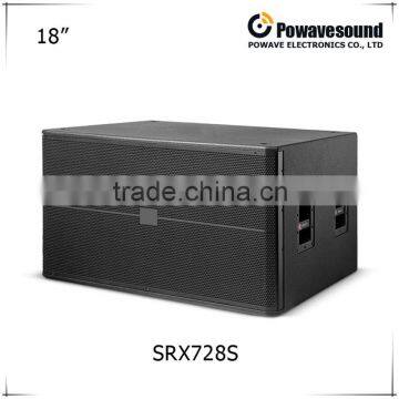 SRX728S powavesound professional stage speakers dual 18 inch high power subwoofer monitor speaker studio speakers