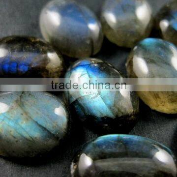 13x18mm AAA Grade Labradorite Shining Blue Oval Cabochon Special Jewelry Findings Supplies for Ring,DIY Pendant 4120057 photo-3