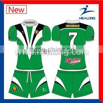 100% polyester Sublimation digital print wholesale rugby jerseys rugby shirt