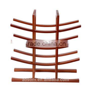 Stackable Wooden Bamboo Wine Rack