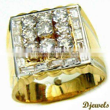 Diamond Gents Rings, Diamond Gold Rings, Diamond Jewelry