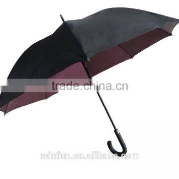 Rainproof strong high quality automatic long umbrella