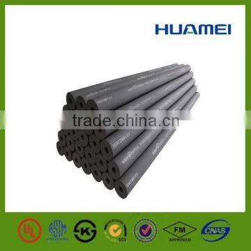 Elastomeric black rubber foam insulation duct for refrigeration