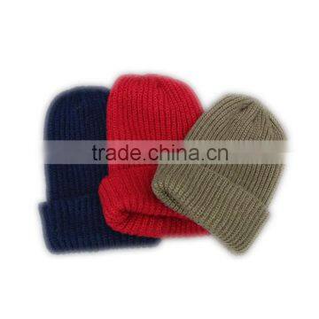 Plastic own logo beanie