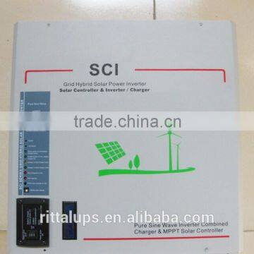1000w-6000w wind solar hybrid inverters/ solar charge controller inverter