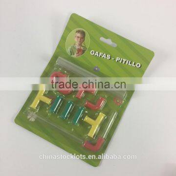 New-arrival Colorful Plastic Creative DIY Straws