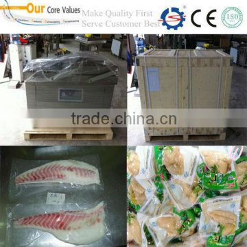 Double chamber fish vacuum package machine/fish vacuum packing machine