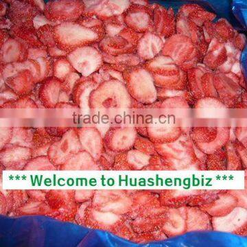 IQF strawberry slice