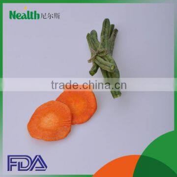 High quality dried carrot