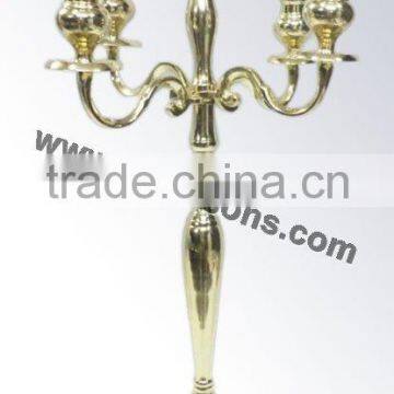 Modern Popular Gold Candelabras And 5 Arms Gold Candelabra Weddings For Church Decor