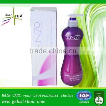 Factory ENZO organic herbal keratin shampoo brands