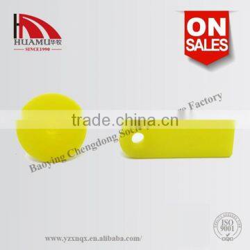 Ear Tag for Buffalo With Metal Pin and TPU in Yellow 50*16 mm