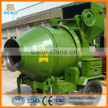 Reversible concrete mixer hydraulic tipping hopper / concrete mixer price