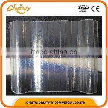 colorful environmental friendly ten years warranty polycarbonate plane sheet