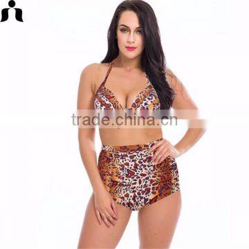 High Quality Beautiful Women Sexy High Waist Woman Swimwear photo-4