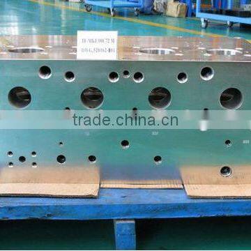 Manifold blocks hydraulic oil