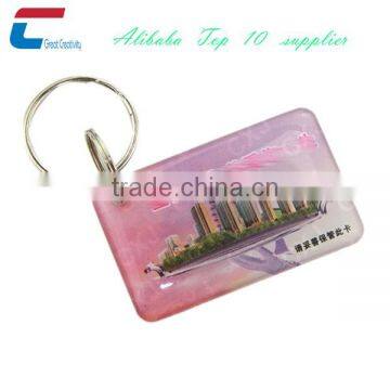 Full Color Epoxy Key Tag for Promotion Gift Card photo-4