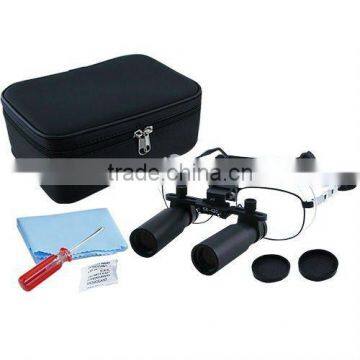 Keplerian Prism Style 6.0x 6x Magnification Binocular Dental Loupes Surgical Medical Dentistry Titanium Frame 420mm photo-2