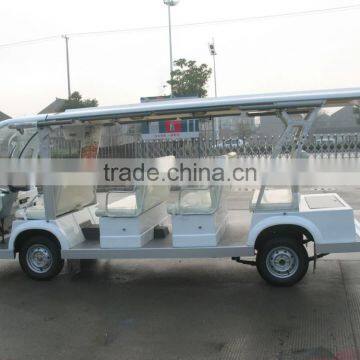 Electric Eleven Seats Shuttle Bus, CE Approved photo-3