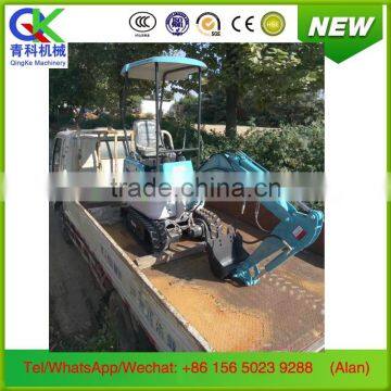 Small 0.8ton Hydraulic Crawler Excavator for Orchard Forest Farm Greenhouse photo-5