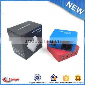 wall usb phone charger , multiple power plug socket