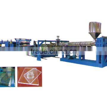 PC PMMA PS transparent plate extrusion line