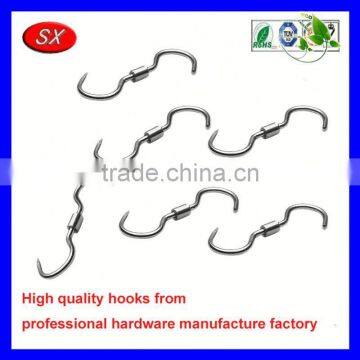 Custom Bronze Single Robe Hook Polished Brass Satin Brass Hooks photo-6