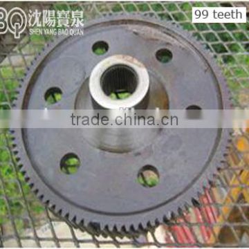 good quality gears for tower crane/19 teeth, 38 teeth and 99 teeth