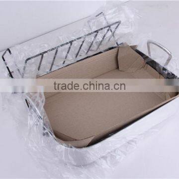 Nonstick Turkey Adjustable Shallow Oven Baking Pan With Rack photo-6