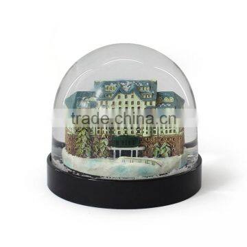 Acrylic Material Decorate Building Snow Globe photo-2