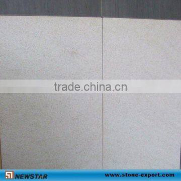 honed white sandstone