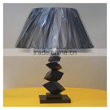 hot sale black luxury crystal table lamp