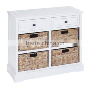 100%handmade natural low price willow storage cabinet