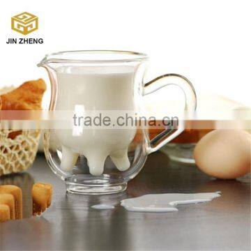 Handblown Double Wall Milk Cup Coffee Tea Mugs Wine Beer Water Tumbler