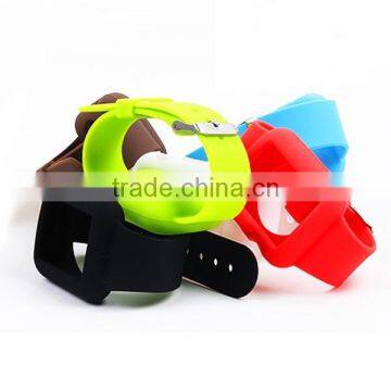 wholesale in china Waterproof Silicone Watch Band ,Wrist Strap For Apple Watch,silicone rubber wrist watch strap