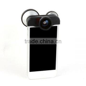 Wholesale Camera Lens 4 IN 1 Wide Angle, Universal Clip Selfie Cam Mobile Phone Lens, Wide Lens for All Smartphone photo-3
