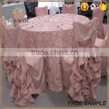 Ornate Rosette Table Cloth for Wedding/party/show photo-5