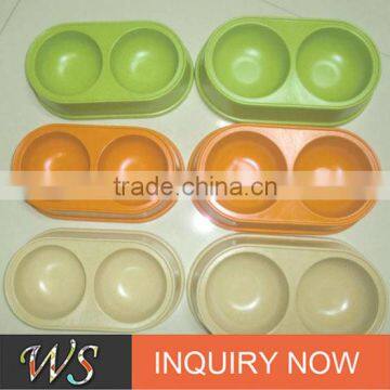 Eco-friendly Bamboo Fiber Pet Bowls for Dog