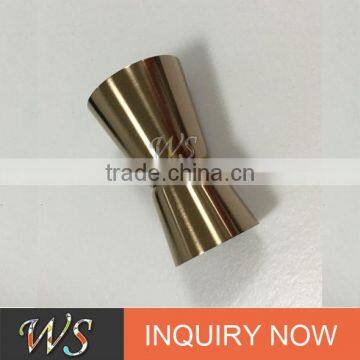 15ml 30ml 20ml 40ml 25ml 50ml or Customizing Acceptable Bronze Copper Rose Gold or Gold Plated Double Jigger photo-3