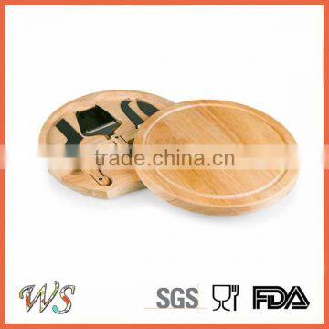 Wooden Cheese Board Set 4pcs Cheese Tools Set photo-2