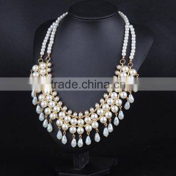 Handmade Alloy Zircon Jewelry Necklace photo-2