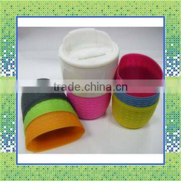 Newest Heat Resistant Silicone Cup Covers