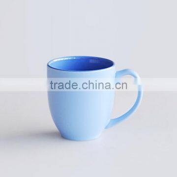 Jumbo Mug, Belly Shape With Two Tone Color,15oz Ceramic Mug photo-4