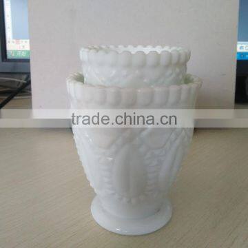 White Cup Shape Candle Jar photo-2