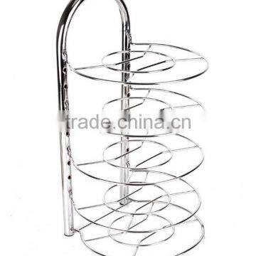 5 Layers Kitchen Cabinet Pantry Durable Wire Pan Organizer Rack photo-4