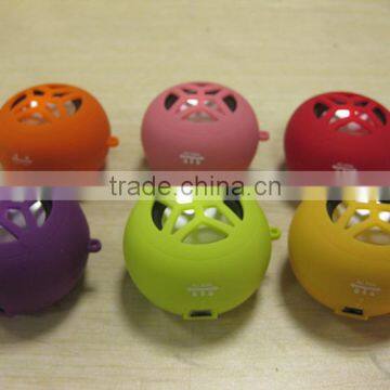 New Gadget Christmas Promotion Gift Portable Laptop Mini Hamburger Speaker photo-4